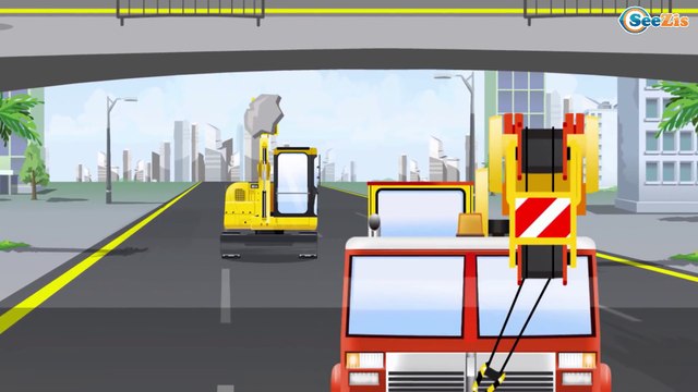 Трактор едет Аграрная машинерия Грузовичок Трактора для Детей - Мультфильмы для детей