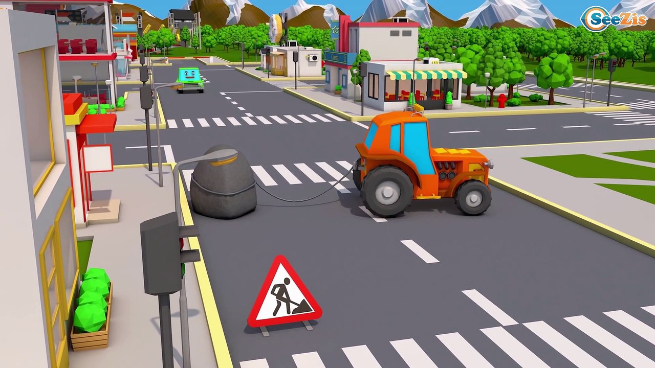 Video Para Criançinhas | Caminhão e Trator para Crianças