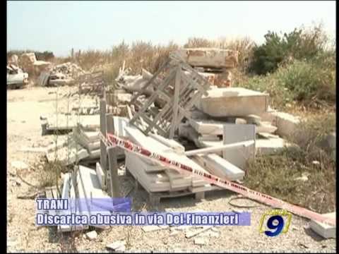 TRANI | Discarica abusiva in via dei Finanzieri