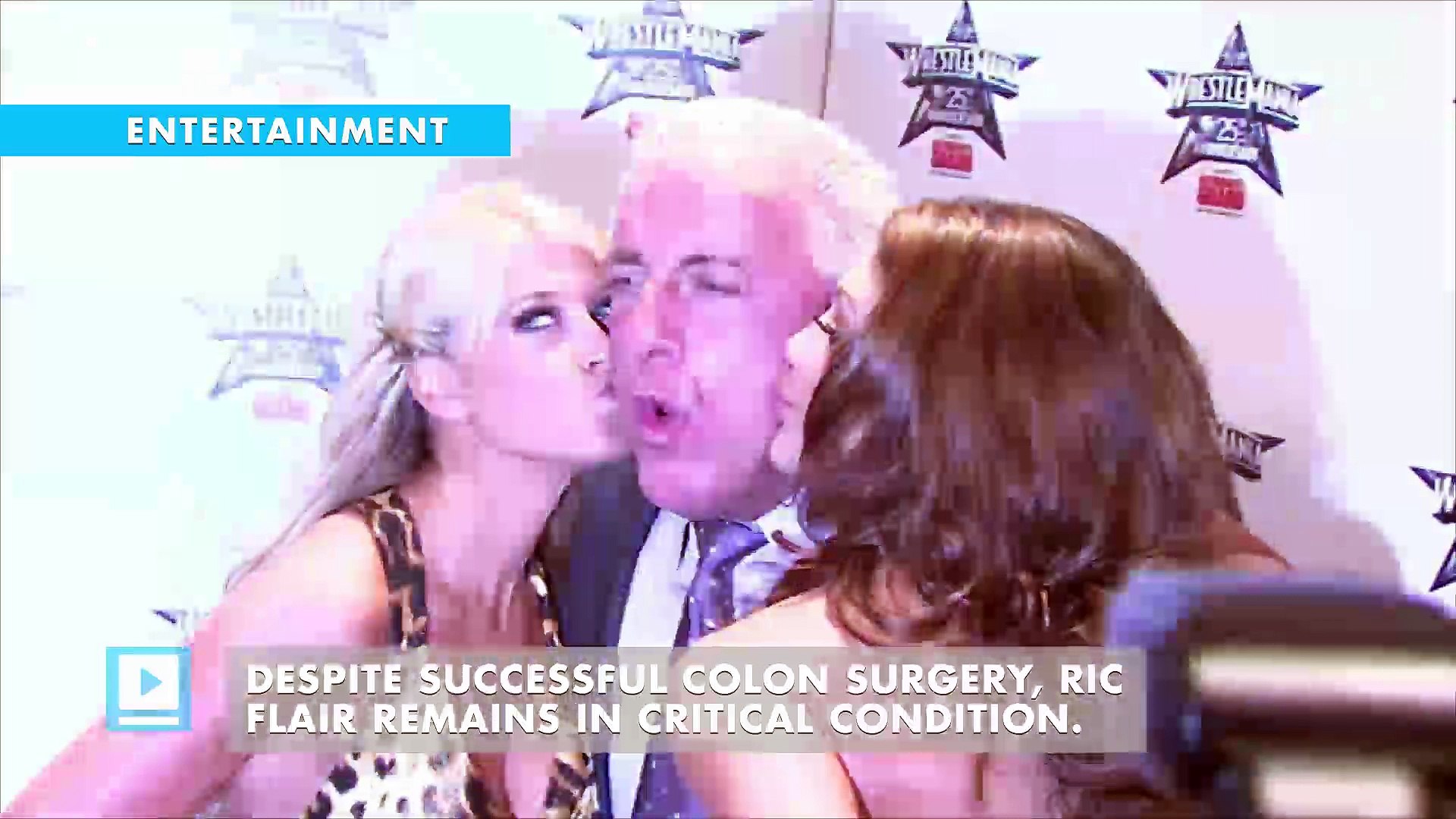 ⁣Ric Flair in critical condition despite successful surgery