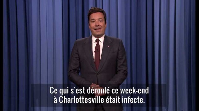 Fallon, Kimmel, Colbert : les animateurs américains vent debout contre Trump après Charlottesville