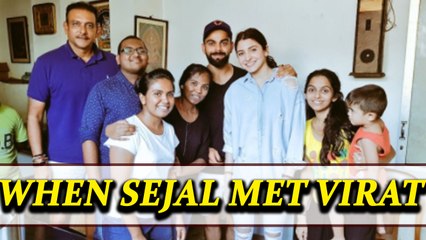 Скачать видео: Virat Kohli joined by Anushka Sharma along with Ravi Shastri in Sri Lanka | Oneindia News