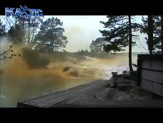 Cuando un rayo golpea un río