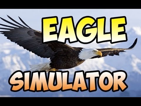 Eagle Simulator (IOS, Android) Gameplay #1 - Stranded eagle on tiny island -
