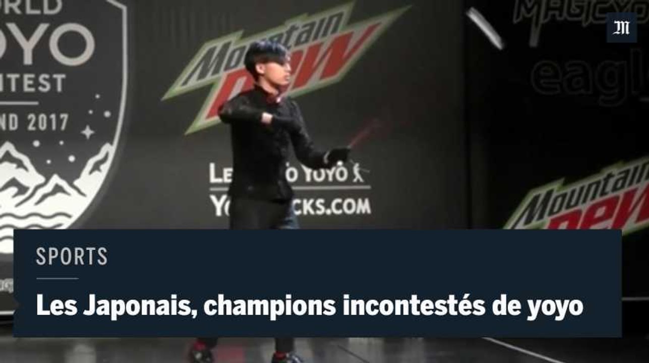 Les Japonais raflent presque toutes les médailles aux championnats du monde de yoyo