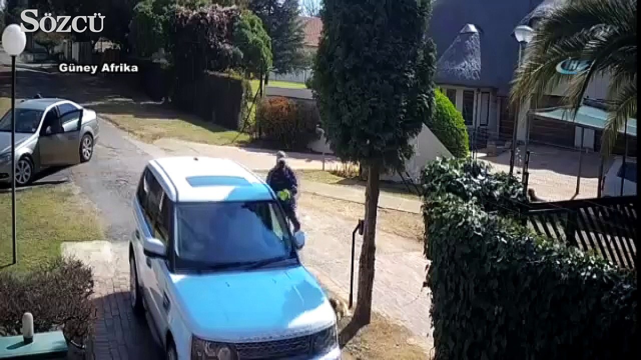 Uyanık kadın gaspçılardan böyle kaçtı