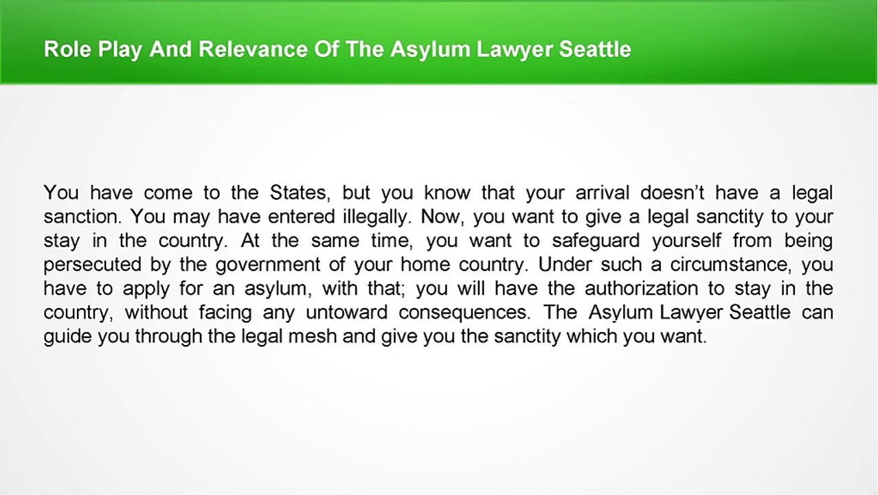 Role_Play_And_Relevance_Of_The_Asylum_Lawyer_Seatt