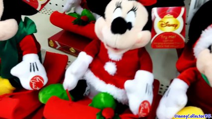 Disney singing Minnie plush toy Christmas
