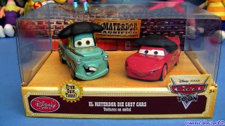 El Materdor Cars Toon with Lightning Mcqueen Disneystore diecast Disney Pixar Mater's tall tales