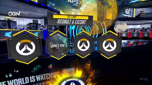 [OGN] 오버워치 핫식스 APEX 시즌4 - Afreeca Freecs vs. Rox Orcas | Flash Lux VS. NC Foxes