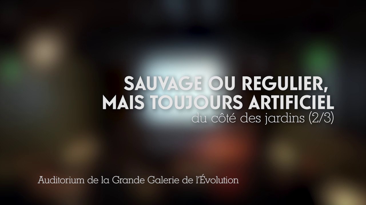 Sauvage ou régulier, mais toujours artificiel (2/3)