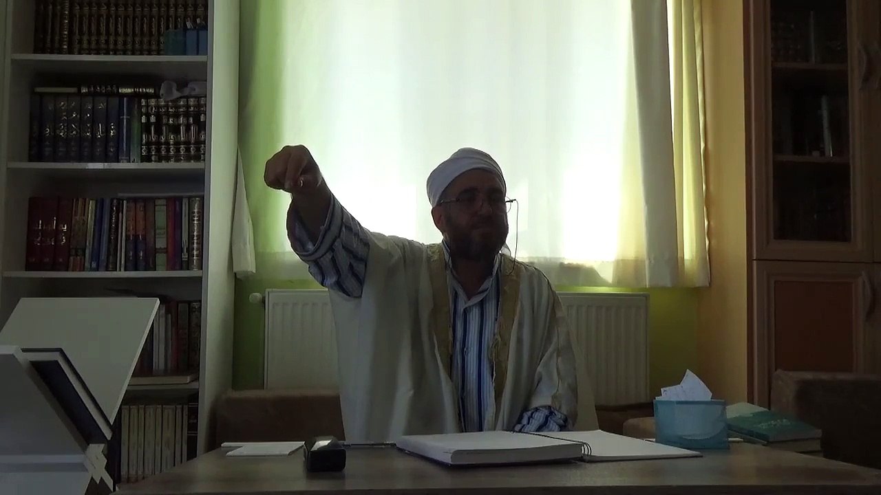 gur-ene uygun olan hadiysleri rad inke-er eden ke-efir ediyb yüksele el-be-elewiy miyde-en okudu