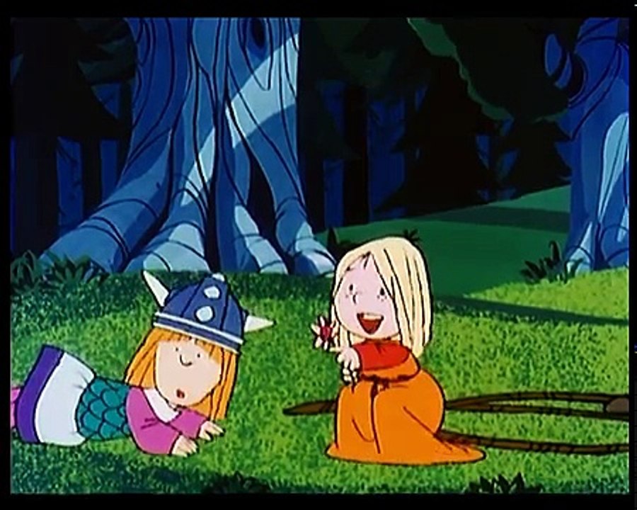 Vic le viking (1974) . La chasse à l'ours . épisode 53 .