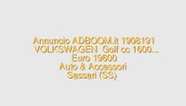 VOLKSWAGEN  Golf cc 1600...