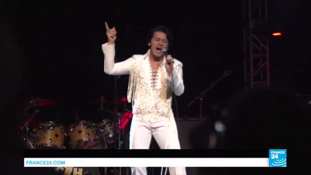 US - The King of Rock and roll Elvis Presley''s legacy lives on, 40 years after his death