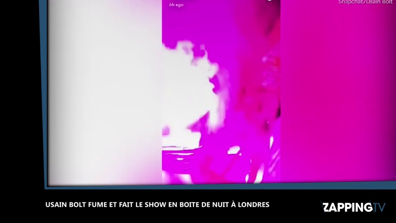 Usain Bolt retraité fume et s’éclate en boite de nuit à Londres (Vidéo)