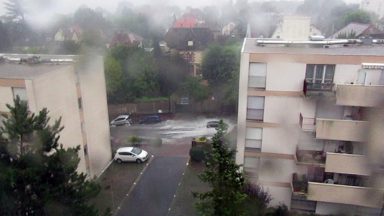 orage à Montgeron le 15 août 2017