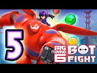 Big Hero 6 Bot Fight Walkthrough (iOS, Android) Gameplay Part 5