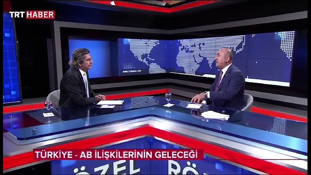 Dışişleri Bakanı Çavuşoğlu, TRT Haber'in özel yayın konuğu oldu