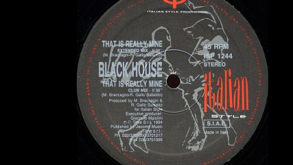 Black House - That Is Really Mine (Club Mix) (B)
