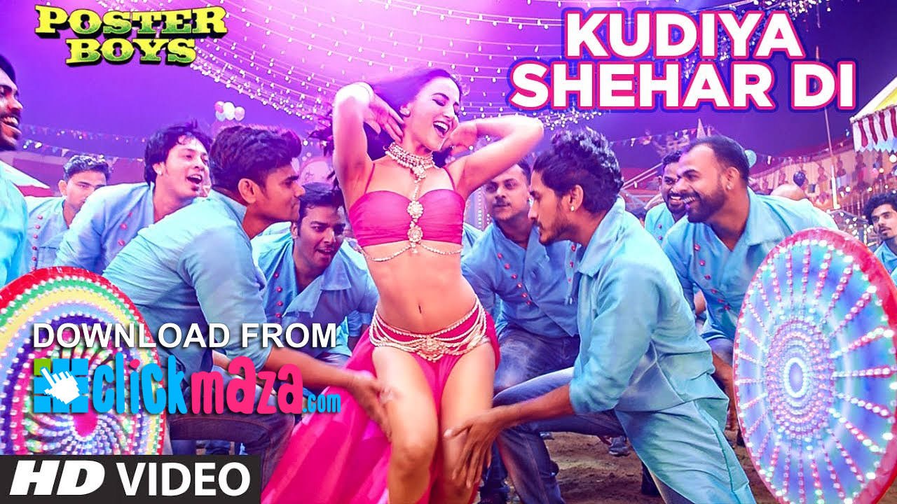 Kudiya Shehar Di - HD Video Song - Poster Boys - Daler Mehndi & Neha Kakkar - 2017