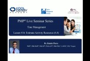 Kool Derby PMP / CAPM Webinar Series 16 on the topic Estimate Activity Resources