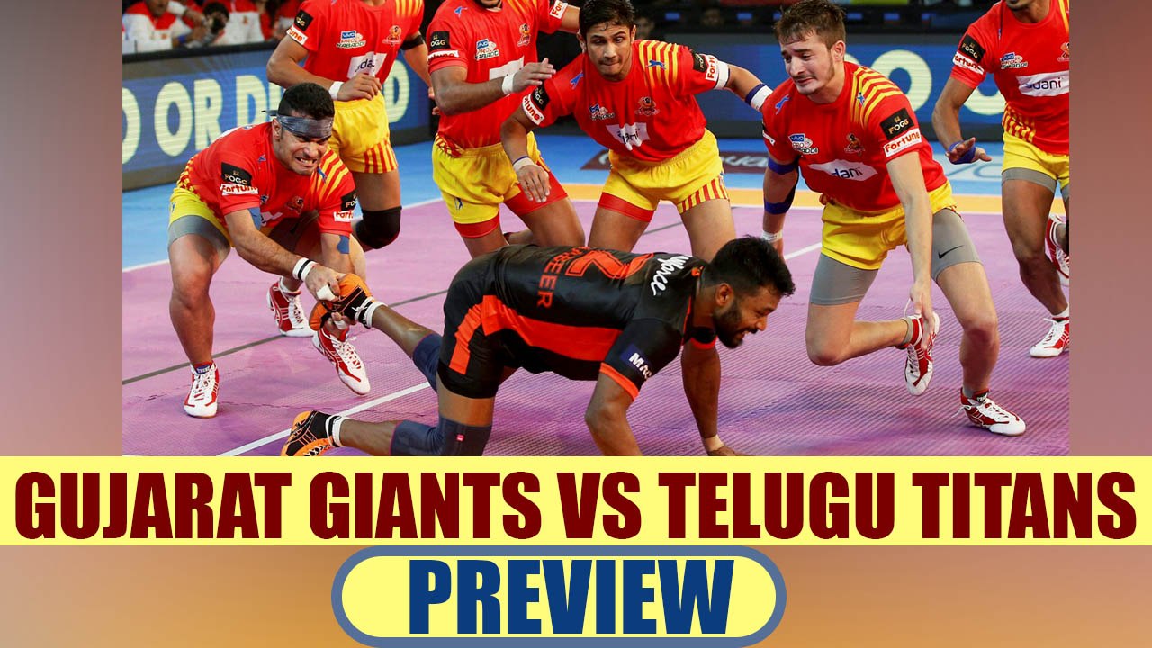 PKL 2017: Gujarat Fortunegiants take on Telugu Titans, Match preview | Oneindia News