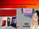 How to Uninstall SuperFish From Your Lenovo Laptop