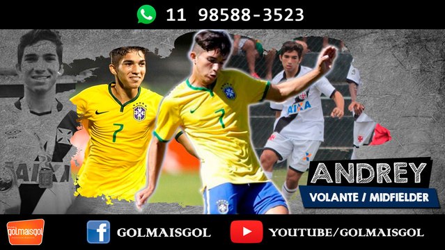 Andrey Ramos do Nascimento - Volante - golmaisgol.com.br - BERTOLUCCI SPORTS