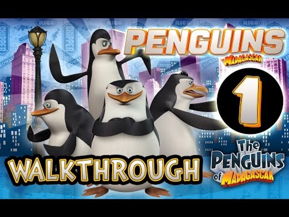 Penguins of Madagascar Walkthrough Part 1 (WiiU...