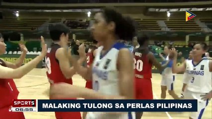 SPORTS BALITA: Malaking tulong sa Perlas Pilipinas