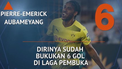 SEPAKBOLA: Bundesliga: Hot Or Not: Auba yang Tajam Di Partai Pembuka