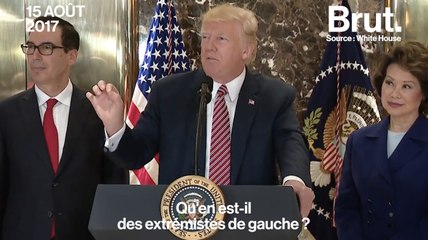 Charlottesville : nouvelle déclaration polémique de Donald Trump