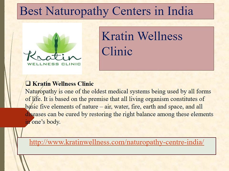 Kratin Wellness Best Naturopathy Centers in India