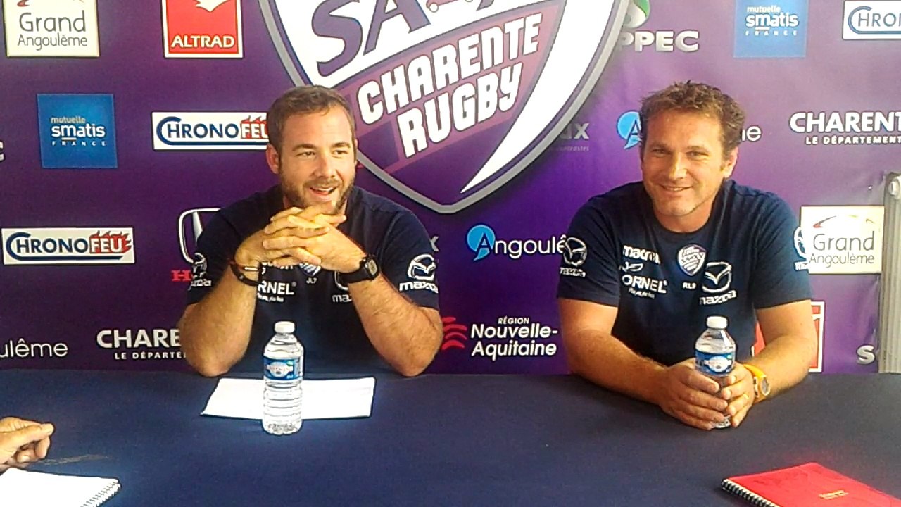 La conférence de presse du SA XV