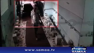 Thief caught on camera stealing mosque’s water taps