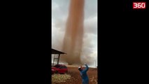 Cmenduri ne Brazil, tornado prej rere (360video)