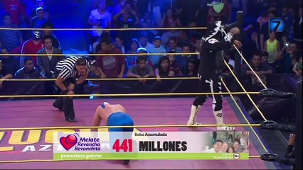 BLUE DEMON vs L.A.PARK Mano a Mano Lucha Estelar Extrema 1/Oct/2016