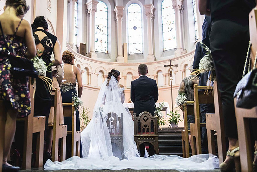 Cérémonie mariage Marina & Romain - Eglise Sainte Anne Tourcoing