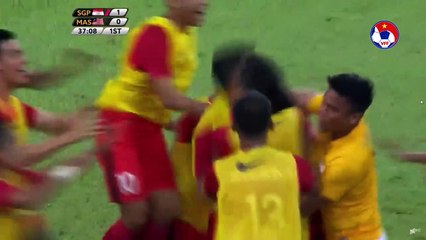 Nodin Amazing Goal HD - U22 MALAYSIA 0-1 U22 SINGAPORE - SEA GAMES 29 - 16.08.2017