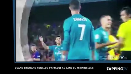 Cristiano Ronaldo : Sa punchline sur le FC Barcelone après son expulsion (Vidéo)