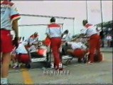 Gran Premio di Germania 1989 TMC: Pit stop difficoltoso di A. Senna