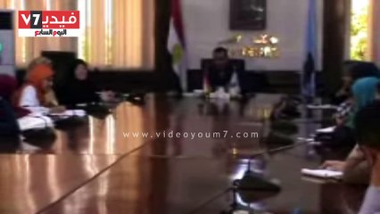 رائدات أعمال الأقصر يعرضن على المحافظ أفكار ومشاريع استثمارية