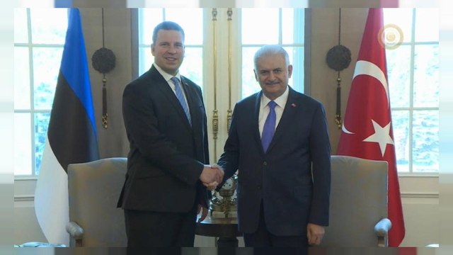 Avrupa Birliği Dönem Başkanı Juri Ratas Türkiye'de