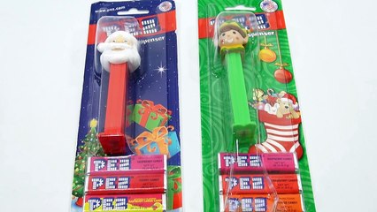 Christmas Pez Candy Dispensers