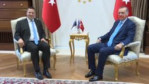 Cumhurbaşkanı Erdoğan, Estonya Başbakanı ve AB Dönem Başkanı Ratas'ı Kabul Etti