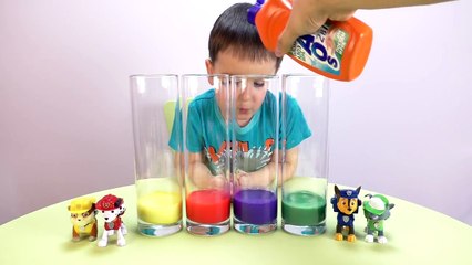 LEAR Color with baby! Color Foam Funny Lear with Paw Patrol!