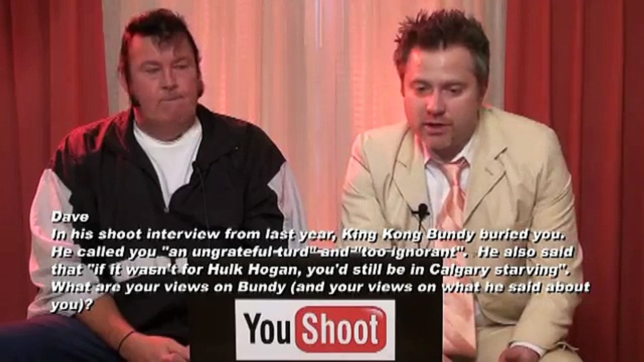 Honky Tonk Man Shoots on Hulk Hogan and King Kong Bundy