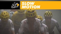 Arriving in the Pyrénées - Slow Motion - Tour de France 2017