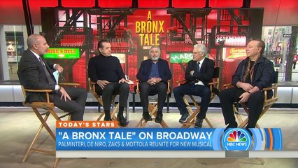 Robert De Niro, Chazz Palminteri Talk About ‘Bronx Tale Musical | TODAY